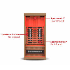 Finnmark FD-1 Full Spectrum Infrared Sauna - 1 Person Home Sauna