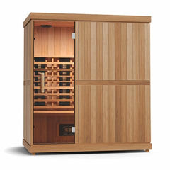 Finnmark FD-3 4-Person Full Spectrum Infrared Sauna - Cedar