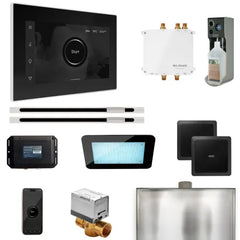 Mr.Steam Bliss Max Linear Steam Shower Package w/ iSteamX Control