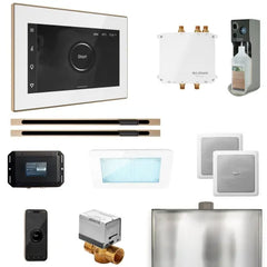 Mr.Steam Bliss Max Linear Steam Shower Package w/ iSteamX Control