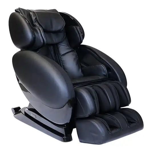Infinity IT-8500 Plus black massage chair with ergonomic design and multiple massage settings