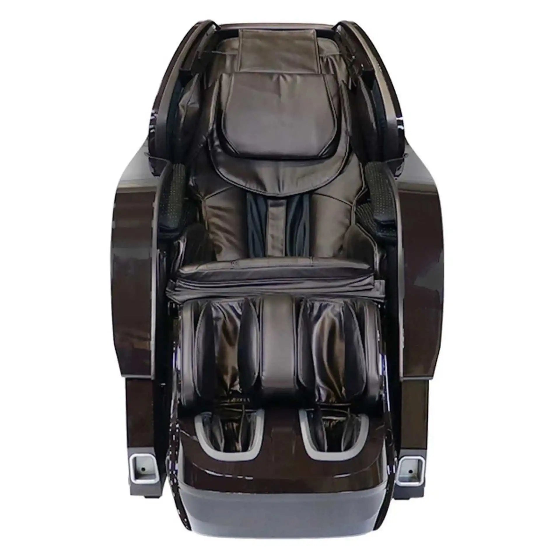 Kyota Yosei M868 4D massage chair in black, featuring a sleek design for ultimate comfort and relaxation.