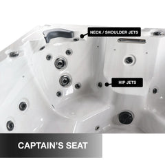 6 Person Spa Hot Tub | Liberty Spas LYS 6000 - Luxury 240V