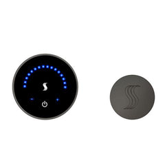 ThermaSol MicroTouch Control (Wall Mount, Round) + Steam Head Kit (Round)
