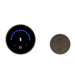 ThermaSol MicroTouch Control (Wall Mount, Round) + Steam Head Kit (Round)