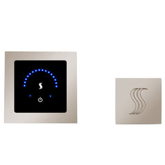 ThermaSol MicroTouch Control (Recessed, Square) + Steam Head Kit (Square)
