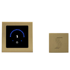 ThermaSol MicroTouch Control (Recessed, Square) + Steam Head Kit (Square)