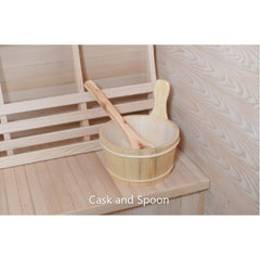 SunRay Tiburon 4-Person Canadian Hemlock Traditional Sauna