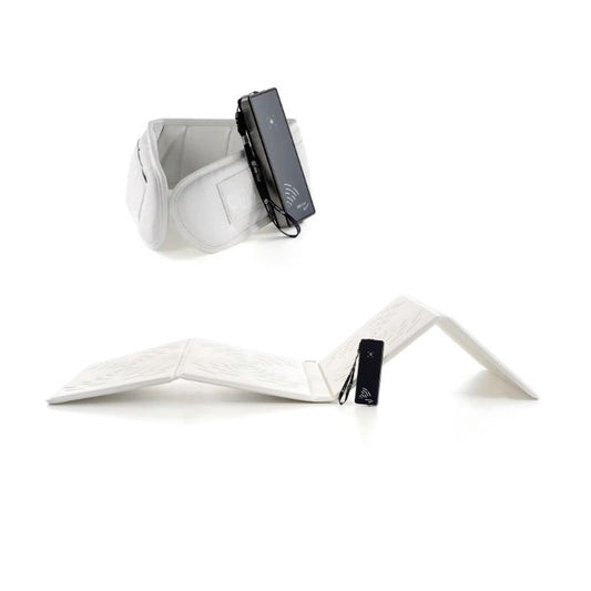 OMI PEMF Beyond Power Package, portable PEMF therapy device with a sleek design and easy-to-use interface