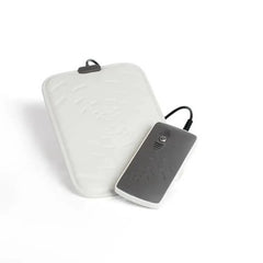 OMI Pulsepad portable PEMF therapy pad in grey, designed for local application and pain relief.