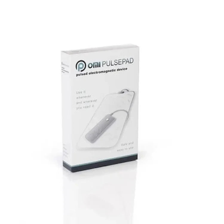 Oxford Medical Instruments OMI Pulsepad portable PEMF therapy applicator pad, featuring flexible design and compact size