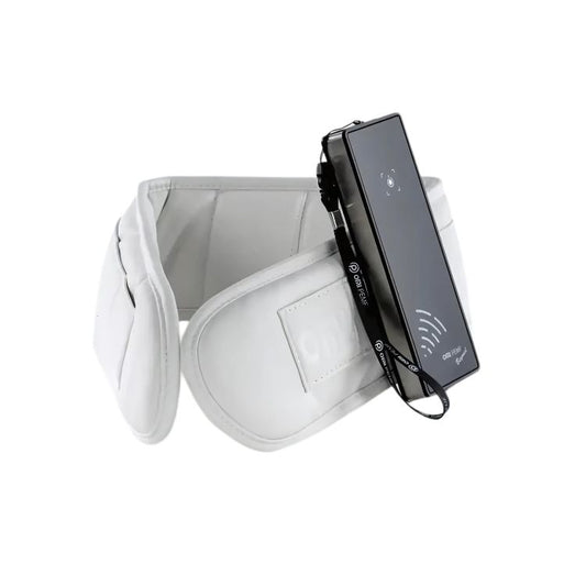 OMI PEMF Beyond Powerband in sleek black, designed for portable PEMF therapy by Oxford Medical Instruments