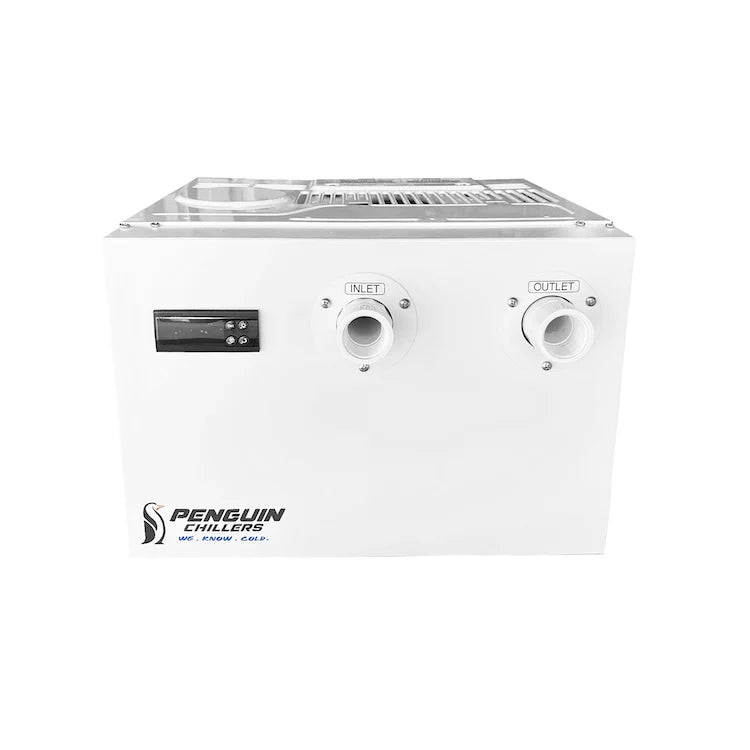 Penguin Chillers 1/2 HP High Efficiency (HE) Water Chiller Penguin Chillers 1/2 HP High Efficiency (HE) Water Chiller