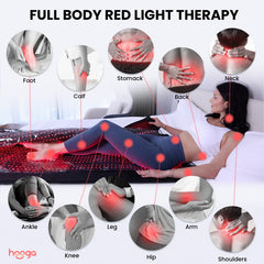 Hooga Red Light Therapy Full Body Pod XL | Full Body Red & Near Infrared Light Therapy | Biohacker Direct