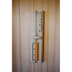 SunRay Charleston 4-Person Canadian Hemlock Traditional Sauna 6kW