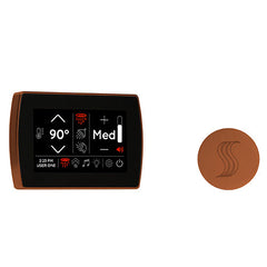 ThermaSol SignaTouch Control (Wall Mount) + Steam Head Kit (Round)