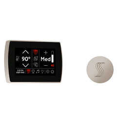 ThermaSol SignaTouch Control (Wall Mount) + Steam Head Kit (Round)