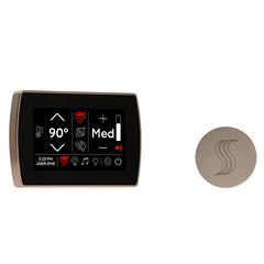 ThermaSol SignaTouch Control (Wall Mount) + Steam Head Kit (Round)