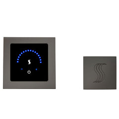 ThermaSol MicroTouch Control (Recessed, Square) + Steam Head Kit (Square)