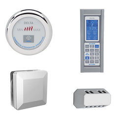 Commercial Steamist steam generator package, 9-48KW, featuring stainless steel design, suitable for health clubs and spas.