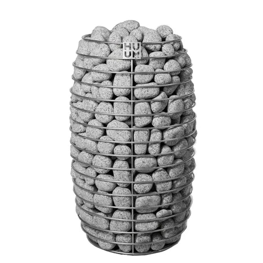 HUUM HIVE Mini Series sauna heater in sleek black design, available in 6kW, 9kW, and 10.5kW variations.