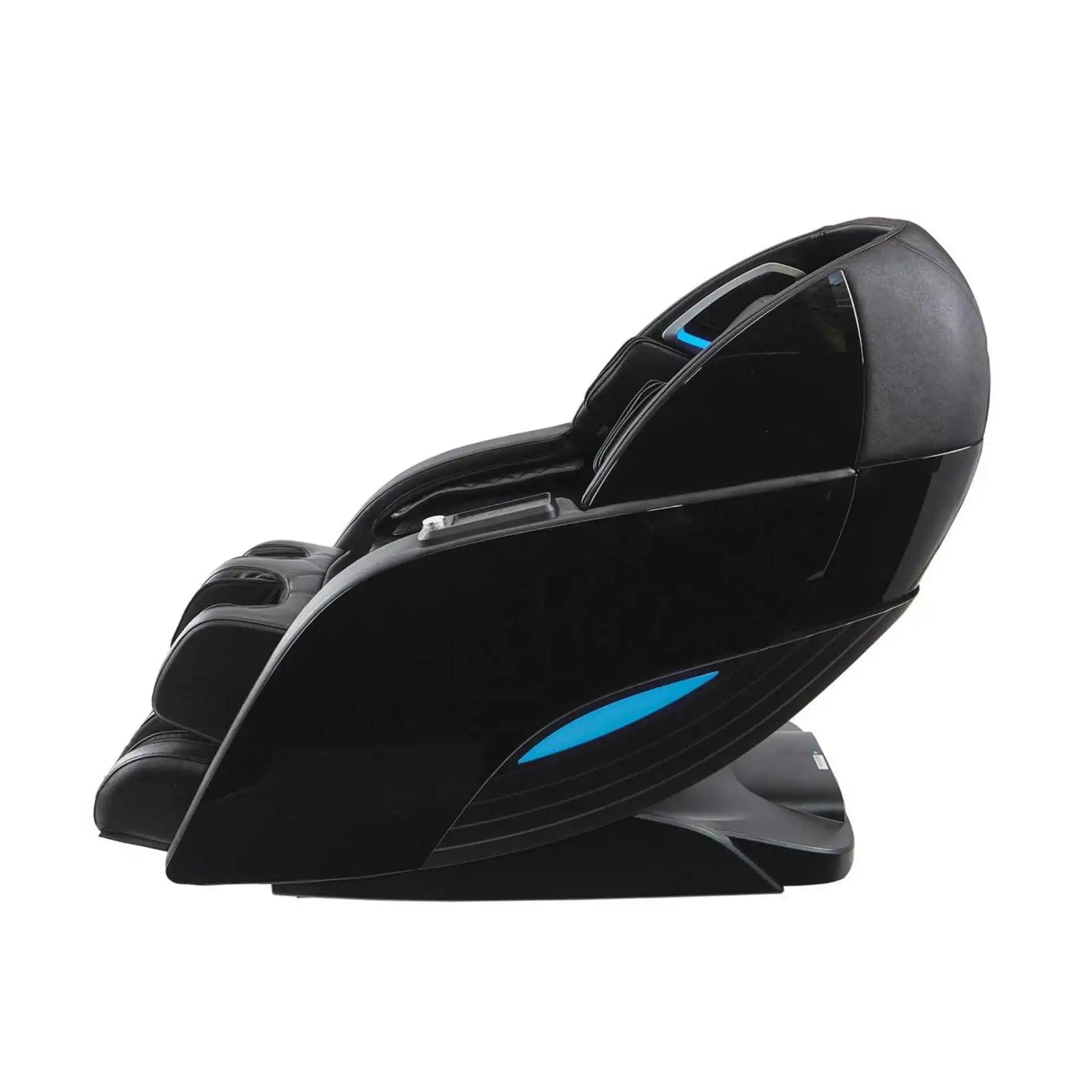 Kyota Yutaka M898 4D massage chair in black with ergonomic design and built-in heating for wellness and relaxation