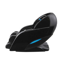 Kyota Yutaka M898 4D massage chair in black with ergonomic design and built-in heating for wellness and relaxation