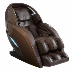 Kyota Yutaka M898 4D massage chair in black, featuring a sleek design and adjustable massage settings.