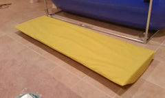 4 Inch Curved Memory Foam Mattress Topper - Sleep Comfort