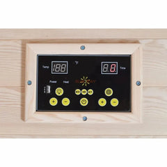 SunRay Savannah 3-Person Cedar Infrared Sauna - Carbon Heaters
