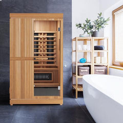 Finnmark FD-4 Trinity 2-Person Infrared Steam Sauna Combo UL Listed