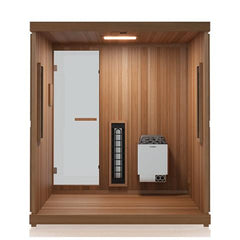 Finnmark FD-5 Trinity XL 4-Person Infrared Steam Sauna Combo