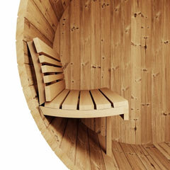 SaunaLife Model E6 3-Person Sauna Barrel