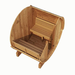 SaunaLife Model E6 3-Person Sauna Barrel