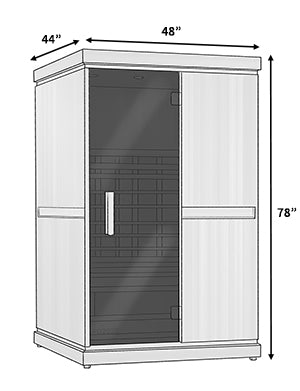 2-Person Finnmark FD-2 Full Spectrum Infrared Sauna