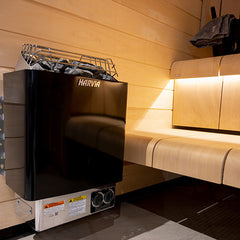 Harvia KIP Series Electric Sauna Heater with Built-In Controls