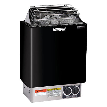 Harvia KIP Series Electric Sauna Heater with Built-In Controls