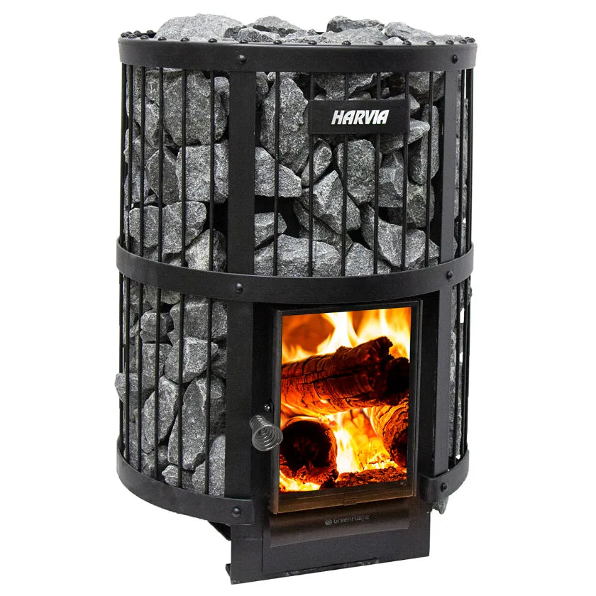 Harvia Legend 240 GreenFlame Wood-Burning Sauna Stove 15.9kW