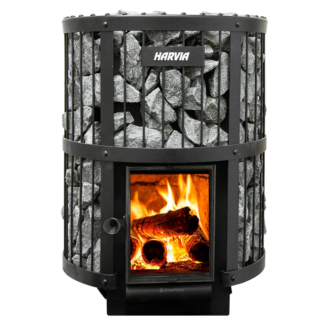 Harvia Legend 240 GreenFlame Wood-Burning Sauna Stove 15.9kW