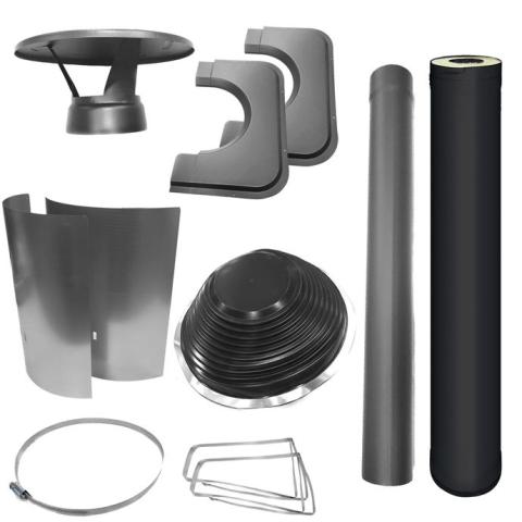 Harvia WHP1000500M-PKG Chimney & Assembly Kit