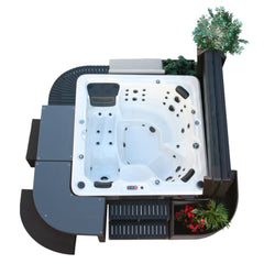 Canadian Spa Toronto SE 6 Person 44 Jet Hot Tub with Lounger