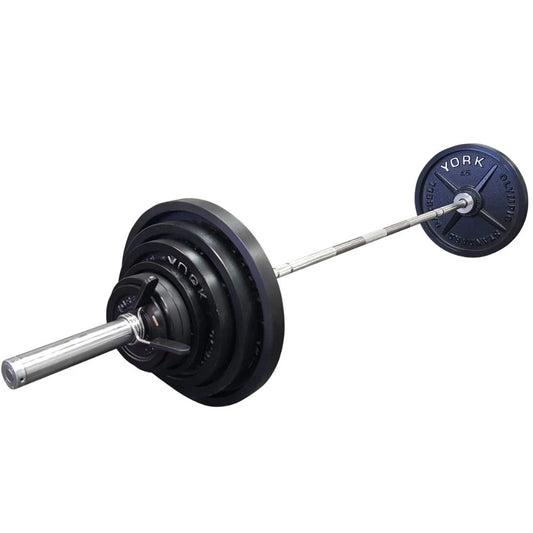 Legacy Cast Iron Olympic Plate Set (300lb) | York Barbell