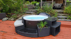 Canadian Spa Okanagan 4 Person 10-Jet Portable Hot Tub (KH-10083)