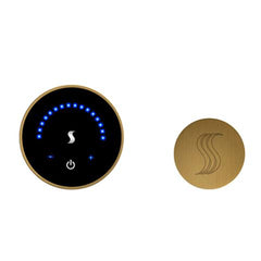 ThermaSol MicroTouch Control (Wall Mount, Round) + Steam Head Kit (Round)