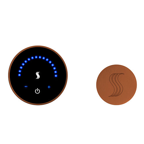 ThermaSol MicroTouch Control (Wall Mount, Round) + Steam Head Kit (Round)