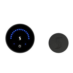 ThermaSol MicroTouch Control (Wall Mount, Round) + Steam Head Kit (Round)