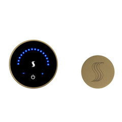 ThermaSol MicroTouch Control (Wall Mount, Round) + Steam Head Kit (Round)
