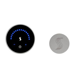 ThermaSol MicroTouch Control (Wall Mount, Round) + Steam Head Kit (Round)
