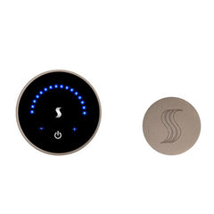 ThermaSol MicroTouch Control (Wall Mount, Round) + Steam Head Kit (Round)