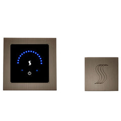 ThermaSol MicroTouch Control (Recessed, Square) + Steam Head Kit (Square)